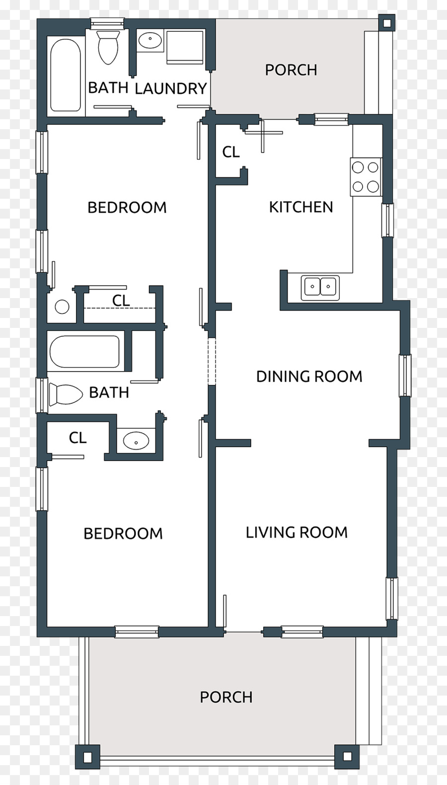 Plan D'étage De La Maison，Mise En Page PNG