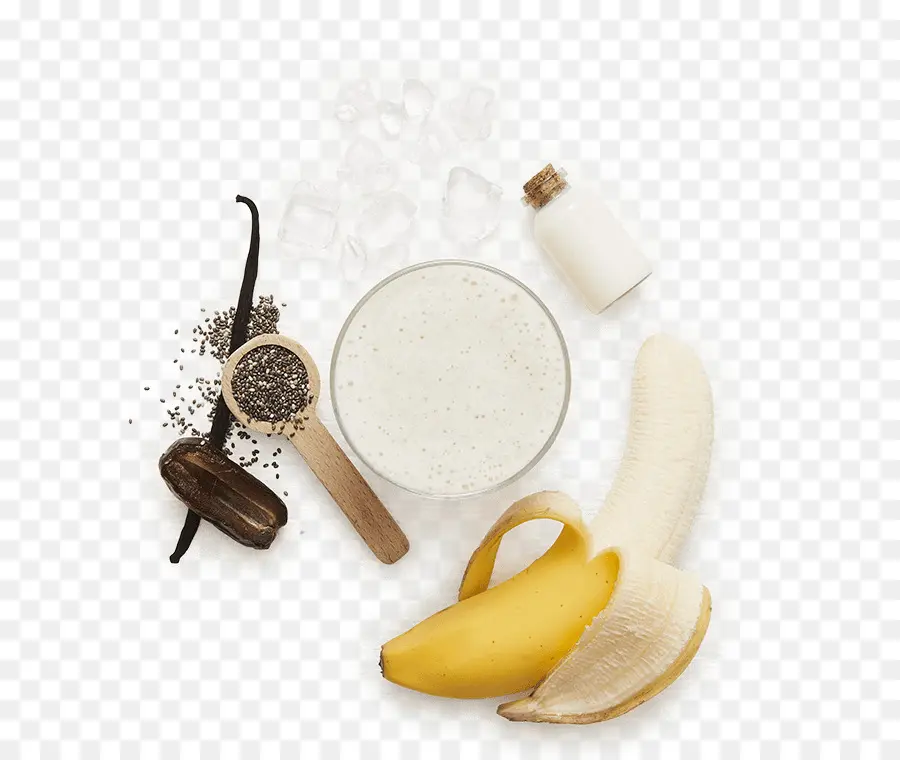 Smoothie à La Banane，Ingrédients PNG