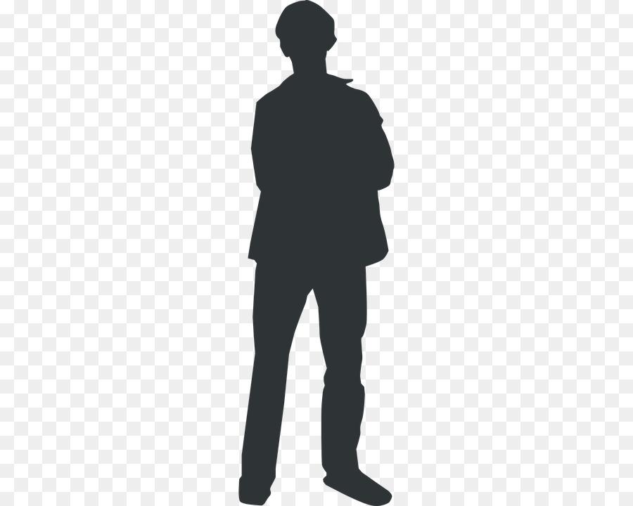 Silhouette De Personne，Humain PNG