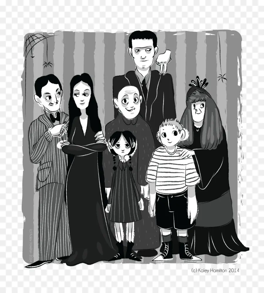 Famille Addams，Famille PNG