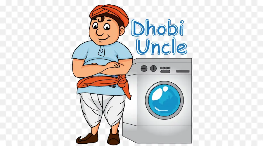 Oncle Dhobi，Machine à Laver PNG