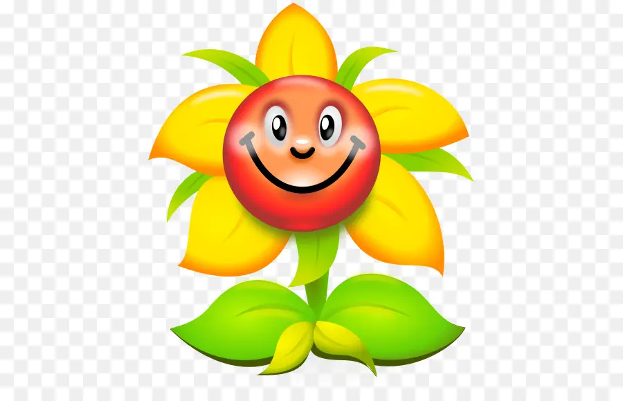 Fleur Souriante，Heureux PNG