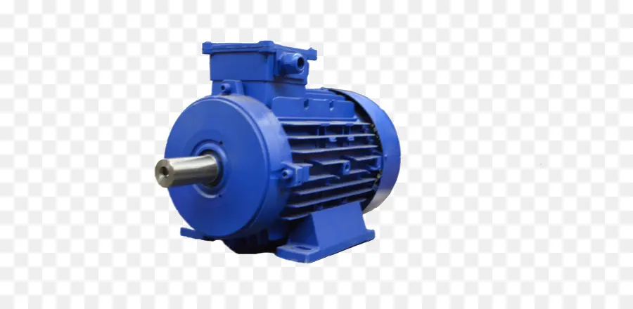 Moteur électrique，Bleu PNG