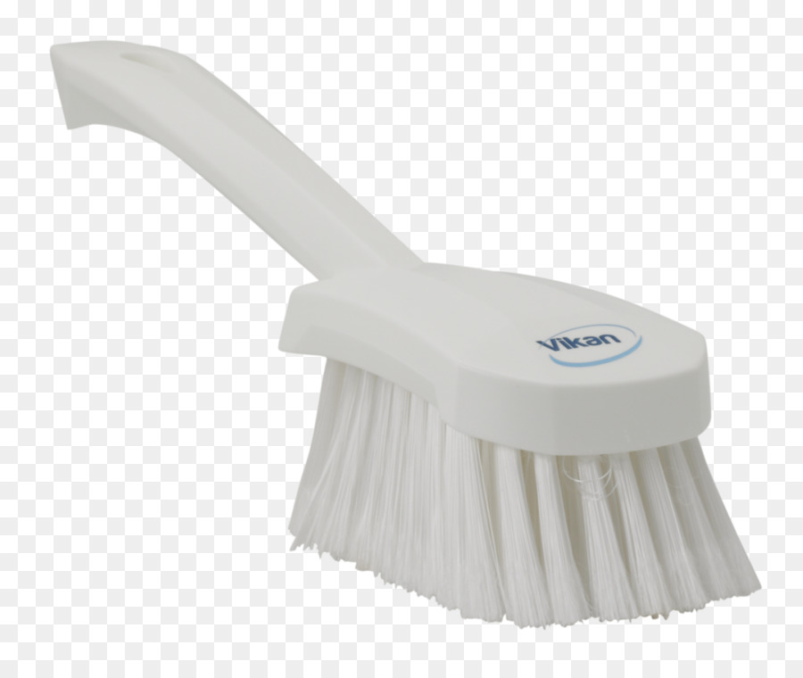 Brosse De Nettoyage Blanche，Poils Bleus PNG