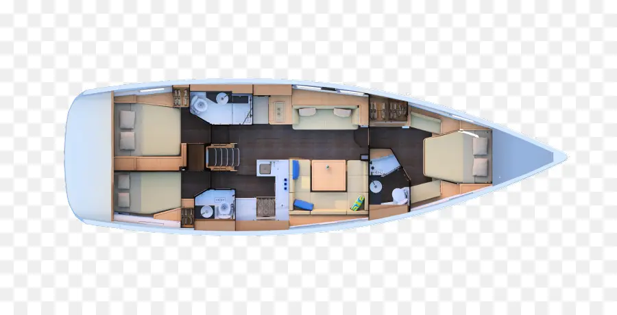 Intérieur Du Bateau，Cabine PNG