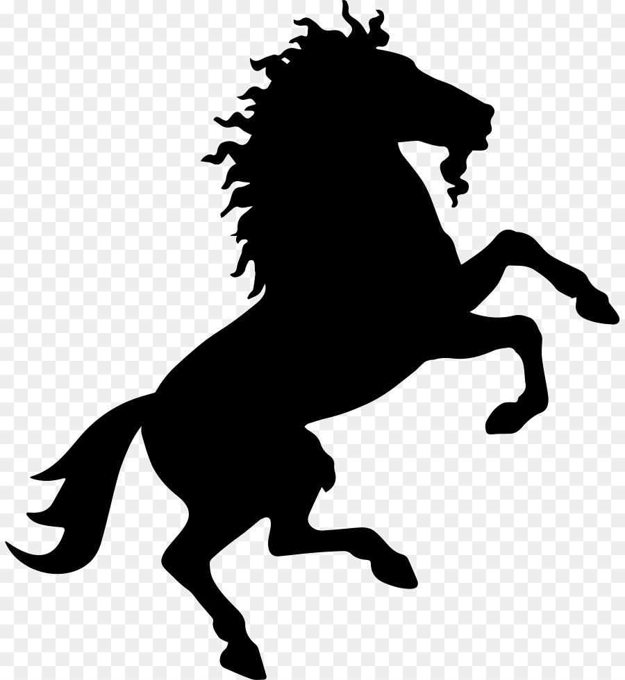 Cheval Noir，Silhouette PNG