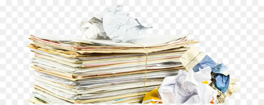 Papier，Déchets PNG