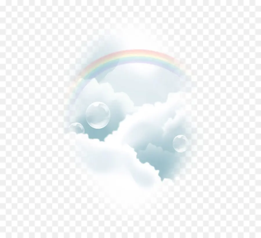 Arc En Ciel，Nuages PNG