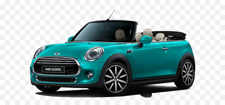 Mini Cooper Verte，Véhicule PNG