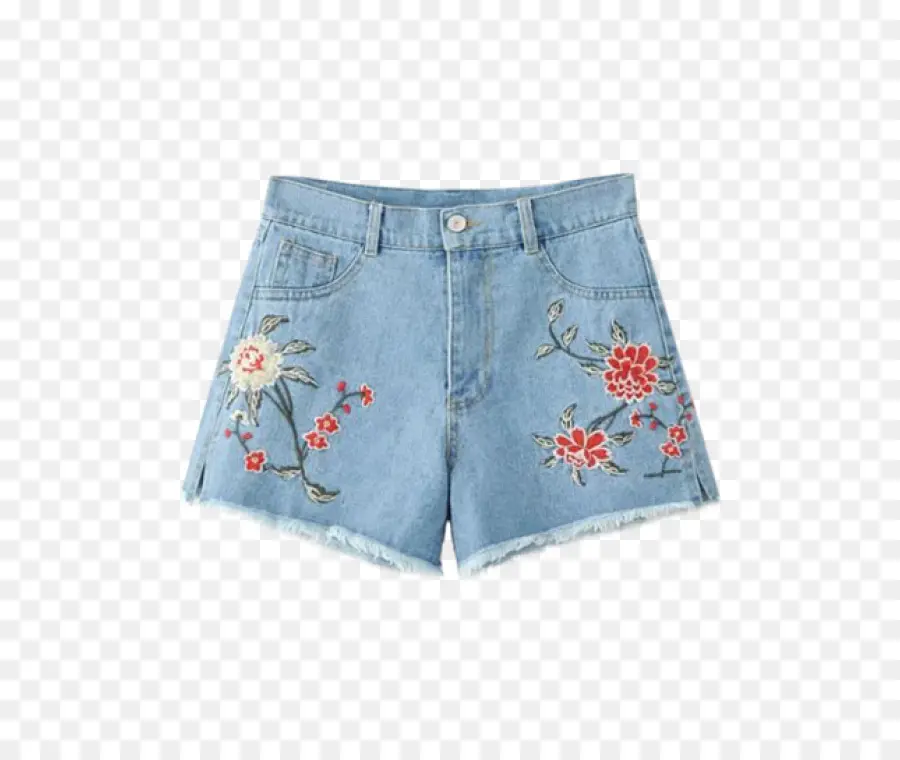 Short En Jean，Shorts PNG