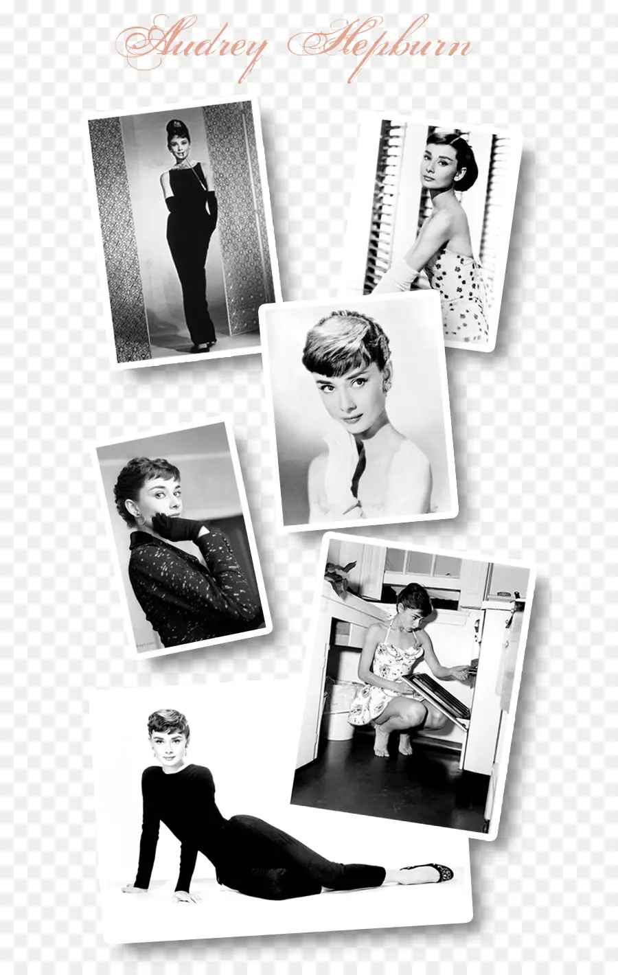 Audrey Hepburn Photos，Noir Et Blanc PNG