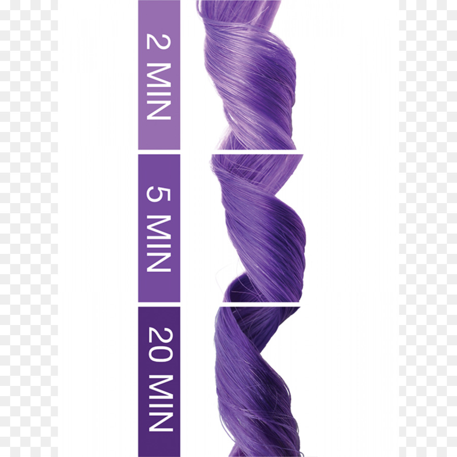 Cheveux Violets，Teinture Pour Les Cheveux PNG