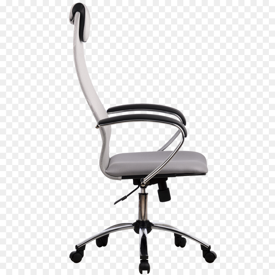 Chaise De Bureau Blanche，Ergonomique PNG