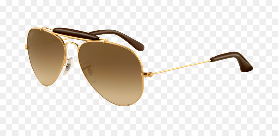 Lunettes De Soleil Dorées，Lunettes PNG