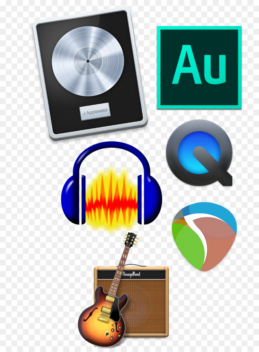 Garageband，Disque De Phonographe PNG