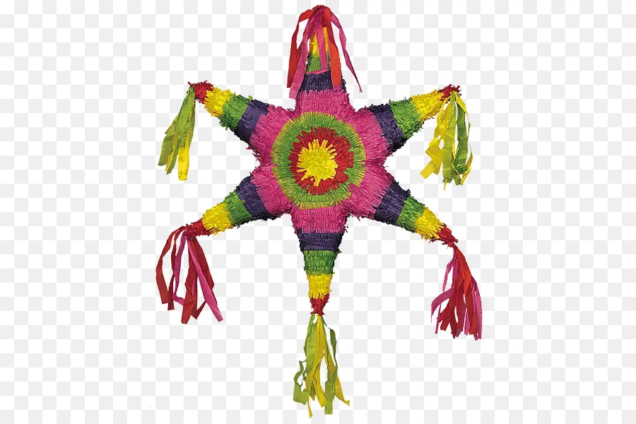 Piñata étoile，Faire La Fête PNG