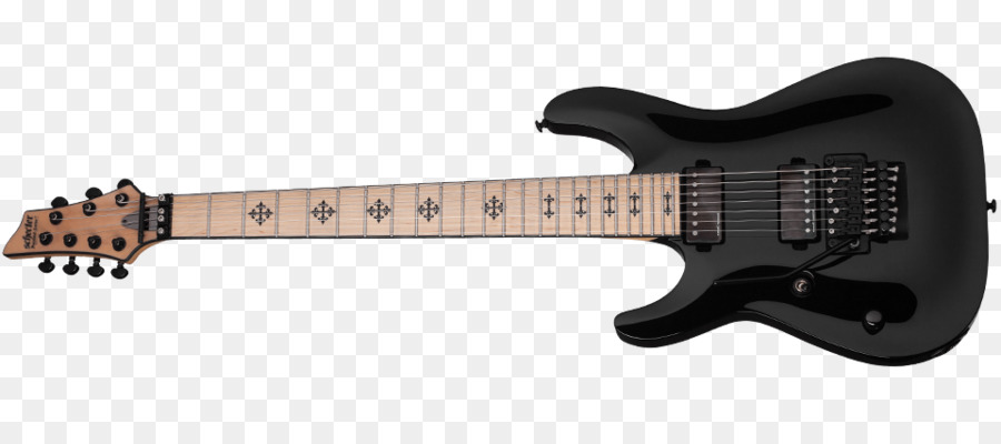 Guitare électrique Noire，Cordes PNG