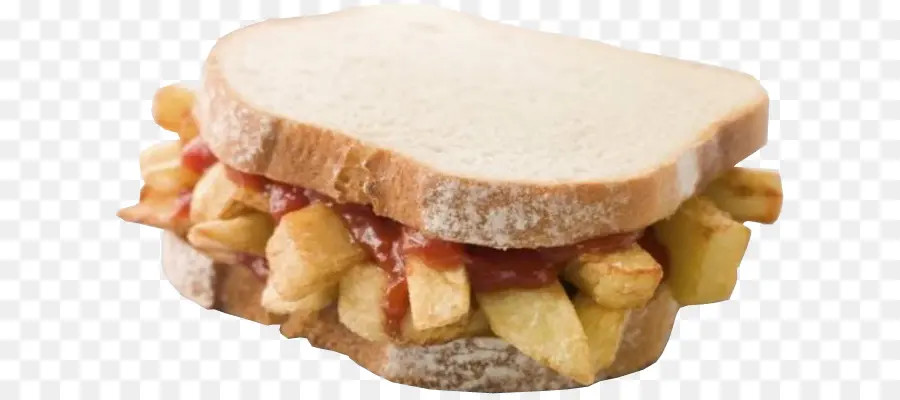 Puce Butty，Frites PNG