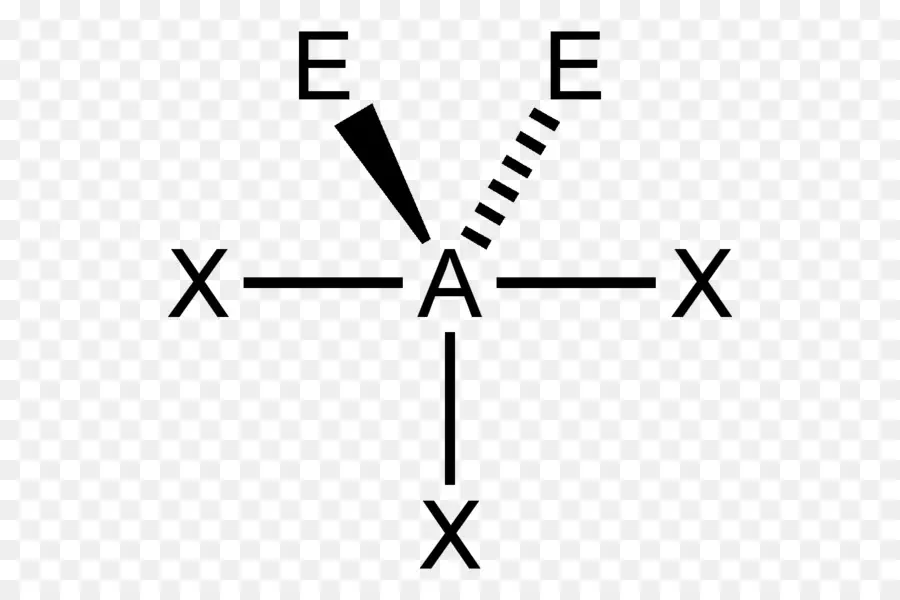 La Théorie Vsepr，Tshaped De La Géométrie Moléculaire PNG