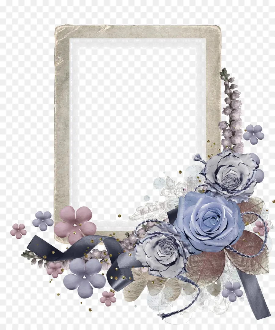 Cadre Floral，Fleurs PNG