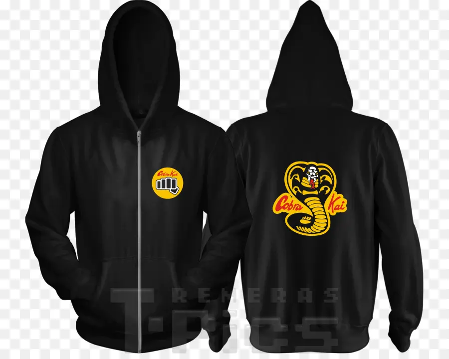 Sweat à Capuche Cobra Kai，Sweatshirt à Capuche PNG