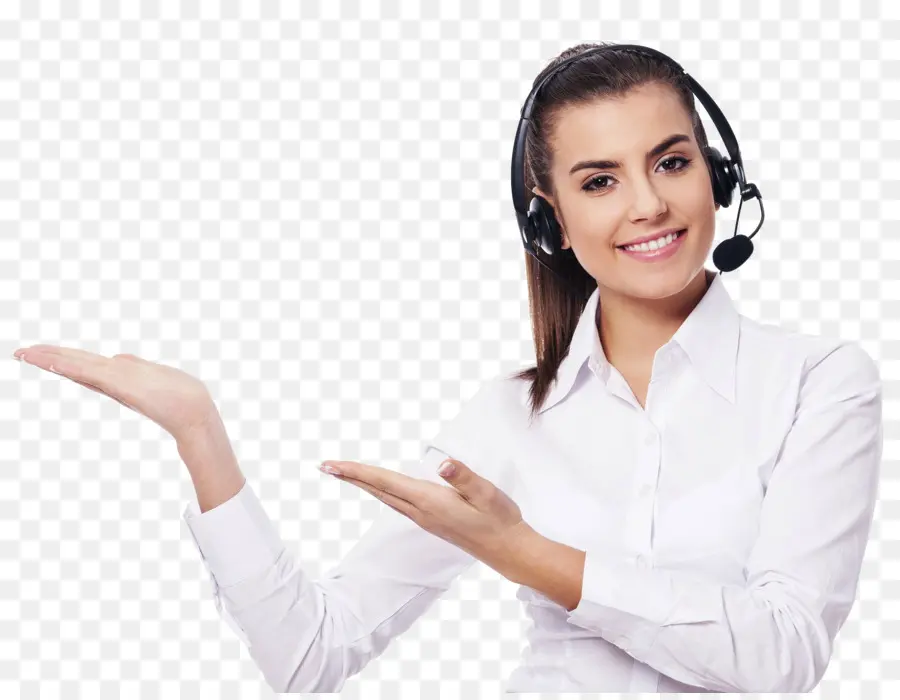 Représentant Du Service à La Clientèle，Casque PNG