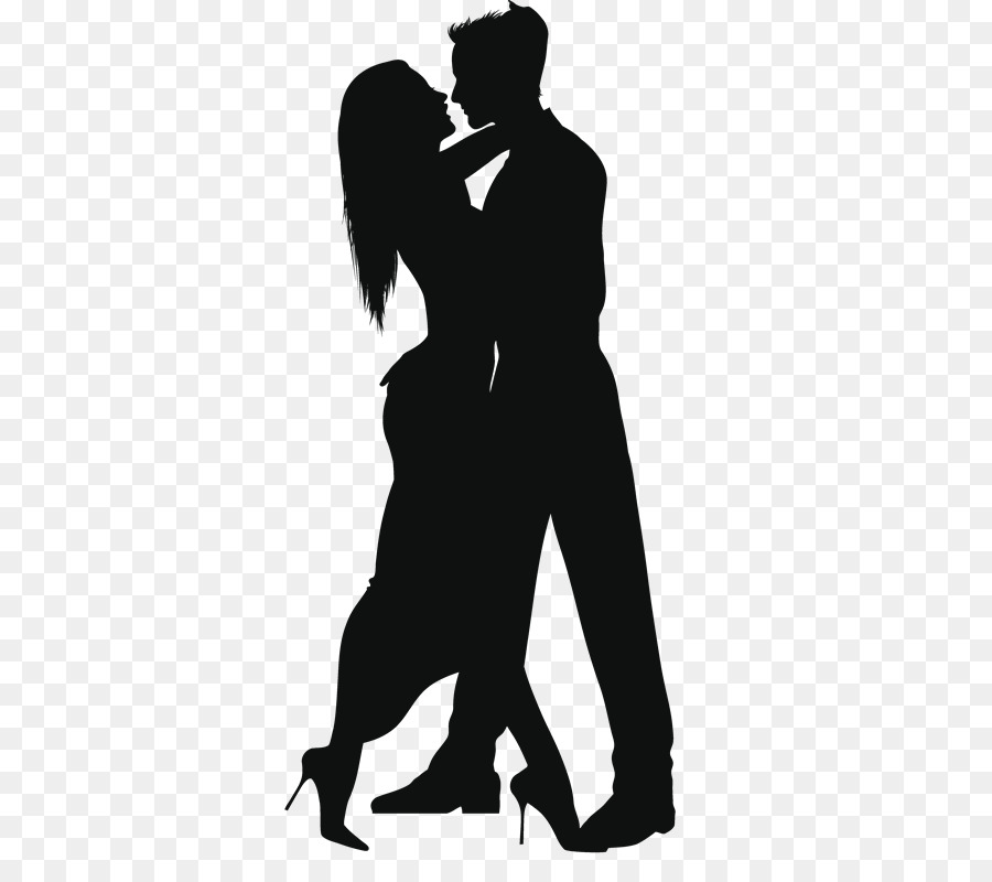 Baiser De Silhouette，Couple PNG