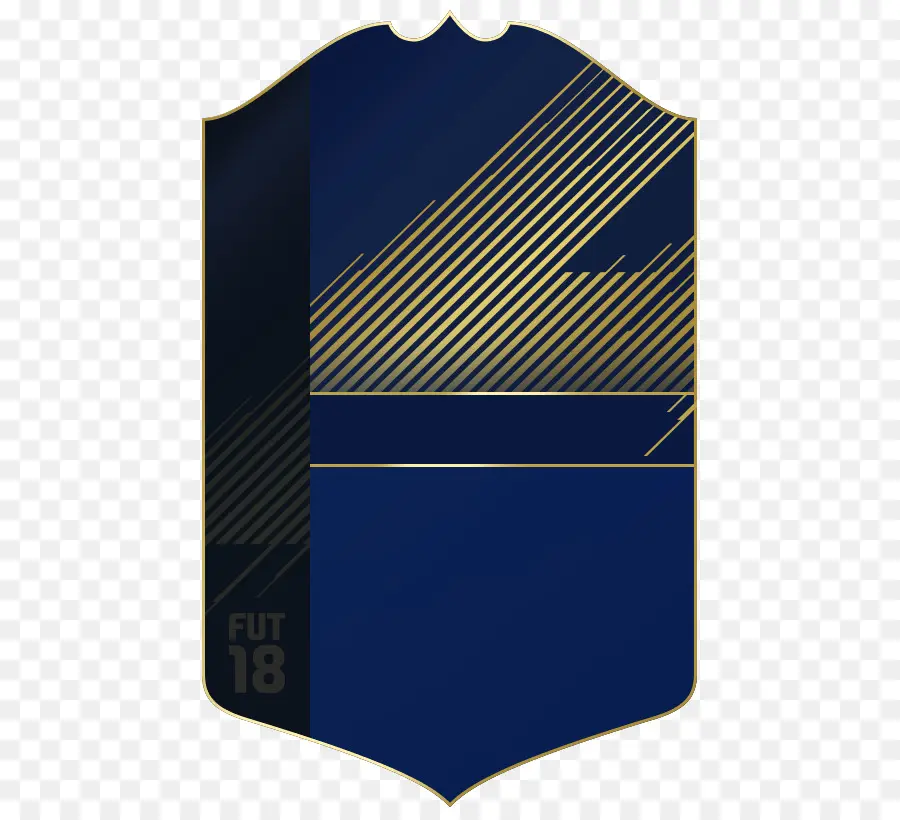 Carte Bleue Et Or，Fut18 PNG