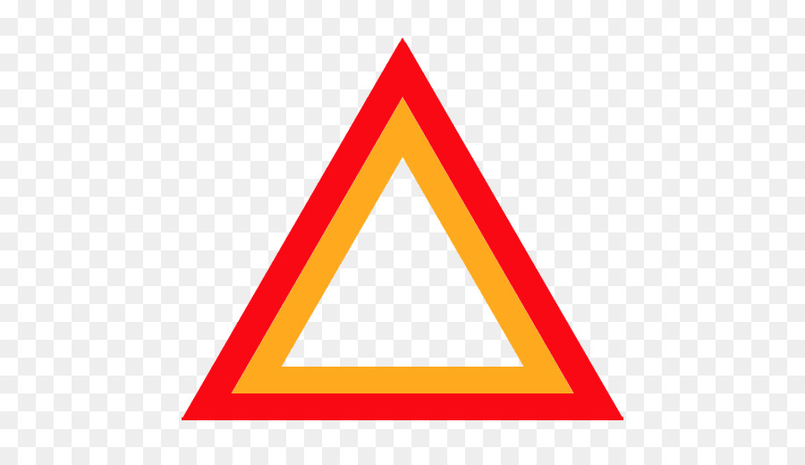 Triangle Orange，Embrasé PNG