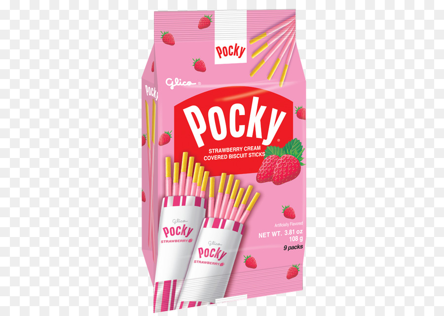 Fraise Pocky，Biscuit PNG