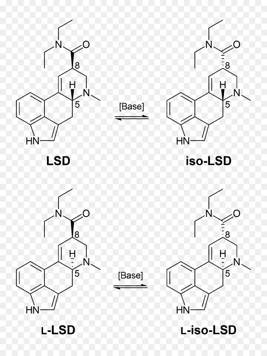 Molécules De Lsd，Psychédélique PNG