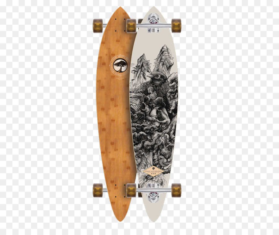 Longboard，Skateboard PNG