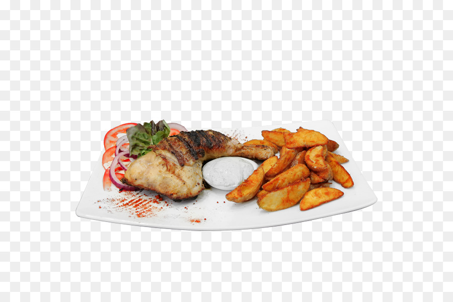 Poisson Grillé Et Pommes De Terre，Repas PNG