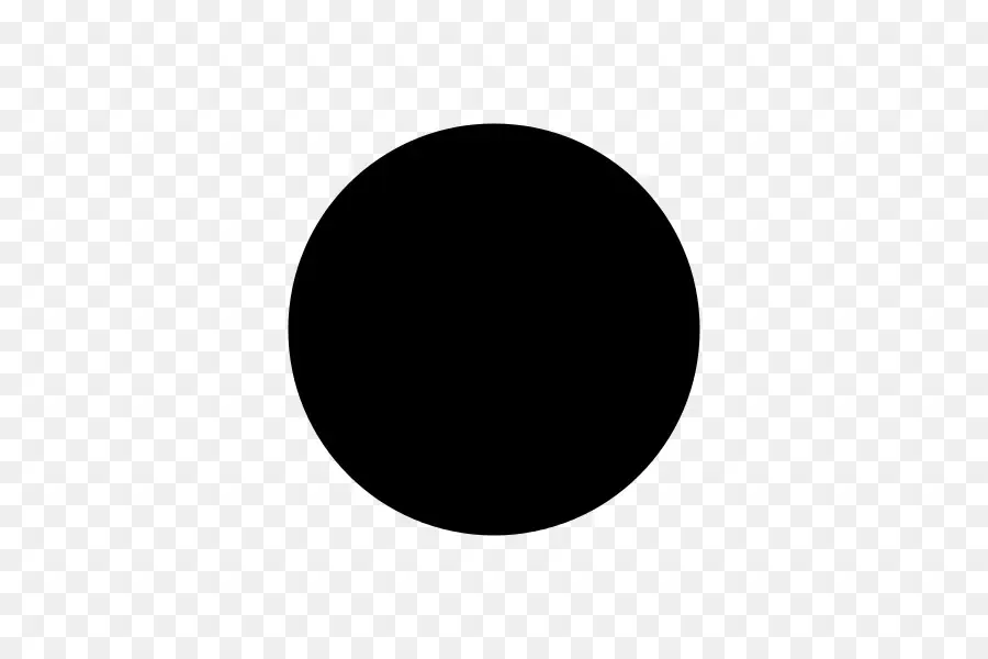 Cercle Noir，Rond PNG