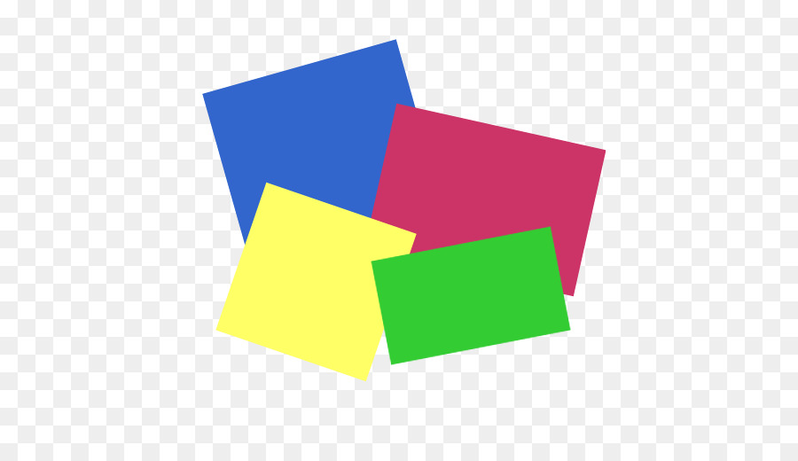 Carrés Colorés，Formes PNG