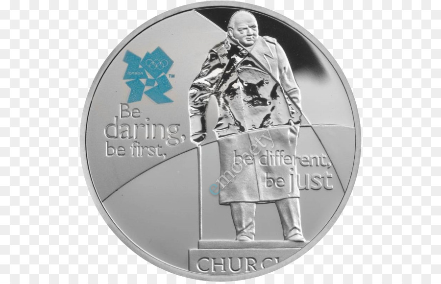 Statue De Winston Churchill，Pièce De Monnaie PNG