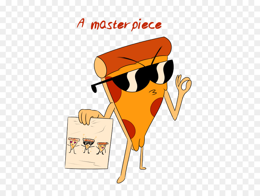 Tranche De Pizza，Dessin Animé PNG