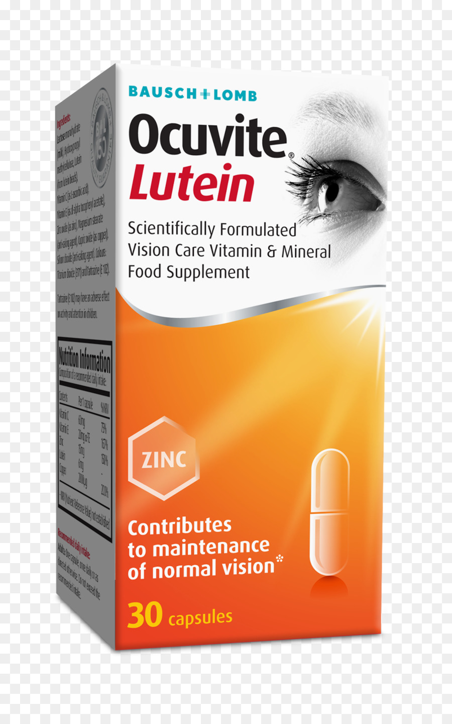 La Lutéine，Complément Alimentaire PNG