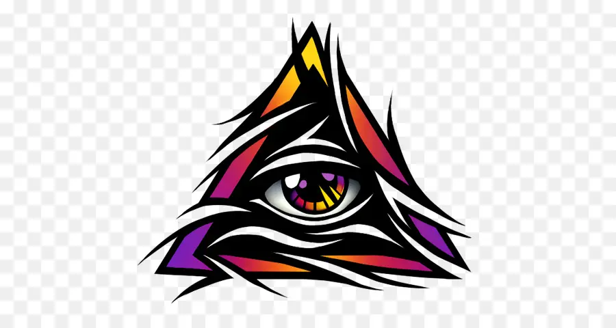 Oeil En Triangle，Pyramide PNG