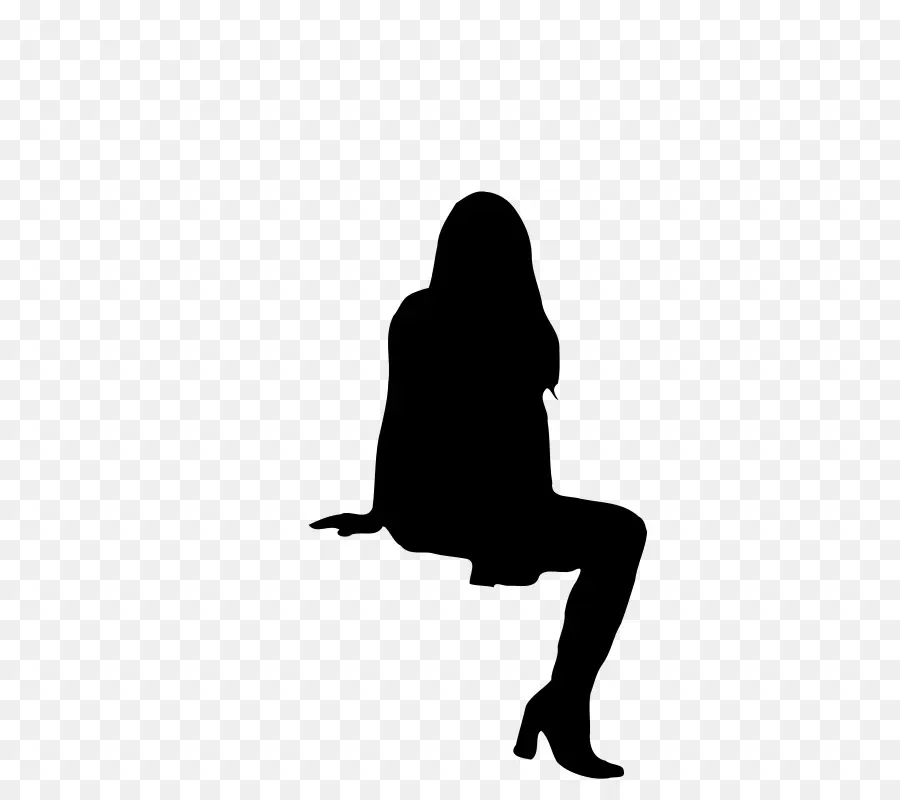 Silhouette，Femme PNG