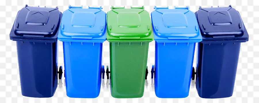 Bacs De Recyclage，Bleu PNG