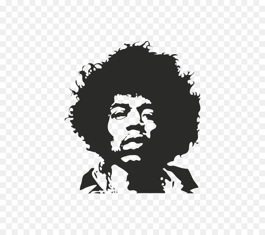 Jimi Hendrix，Décalque PNG