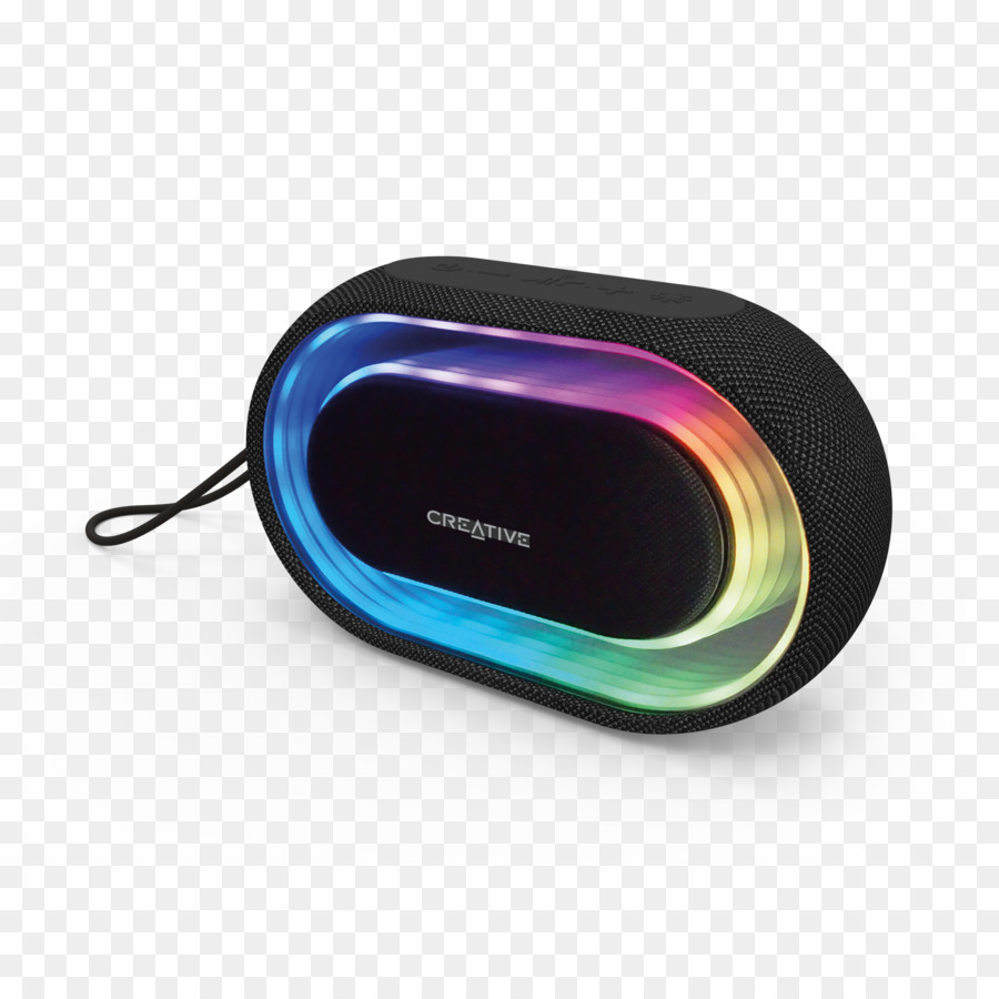 Haut Parleur Bluetooth Creative Halo Aux，Haut Parleur PNG