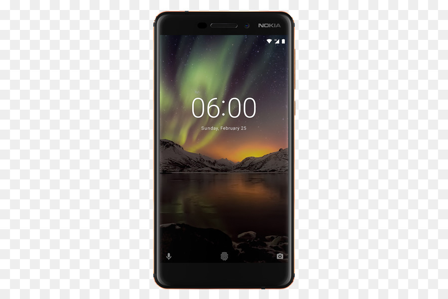 Nokia 6 2018，Nokia 6 2018 Noir Cuivre Hardwareelectronic PNG