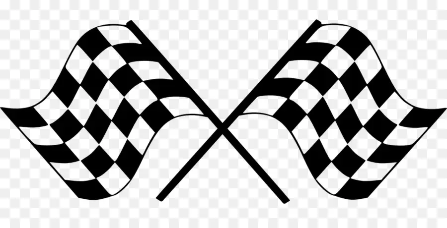 Drapeaux De Course，Course Automobile PNG