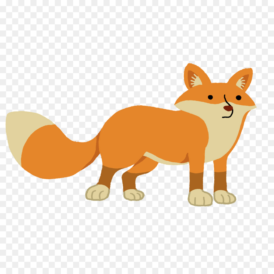 Renard Orange，Queue PNG