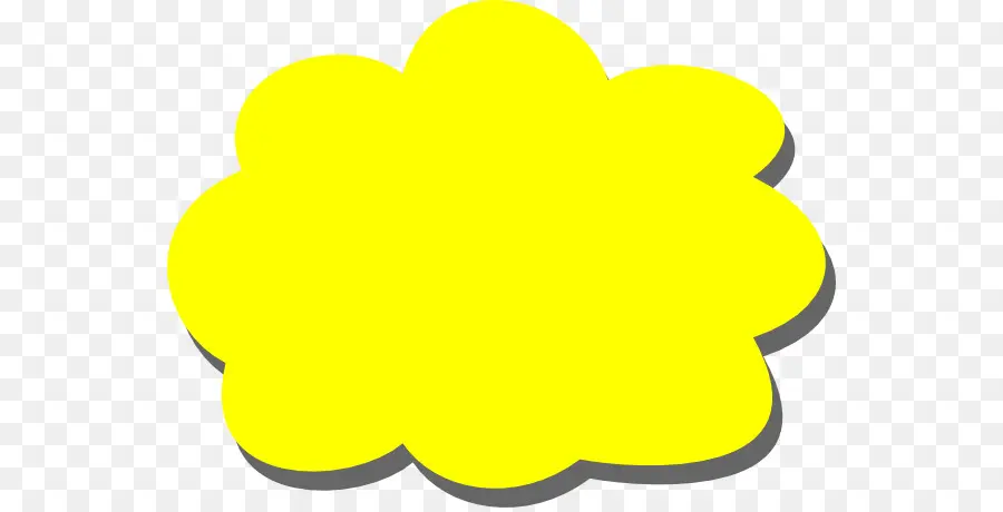 Jaune，Nuage PNG