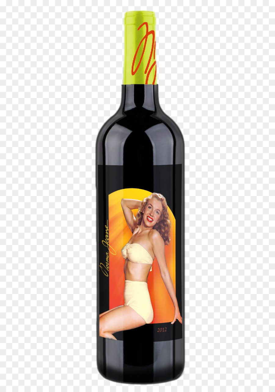 Bouteille De Vin，Étiquette PNG