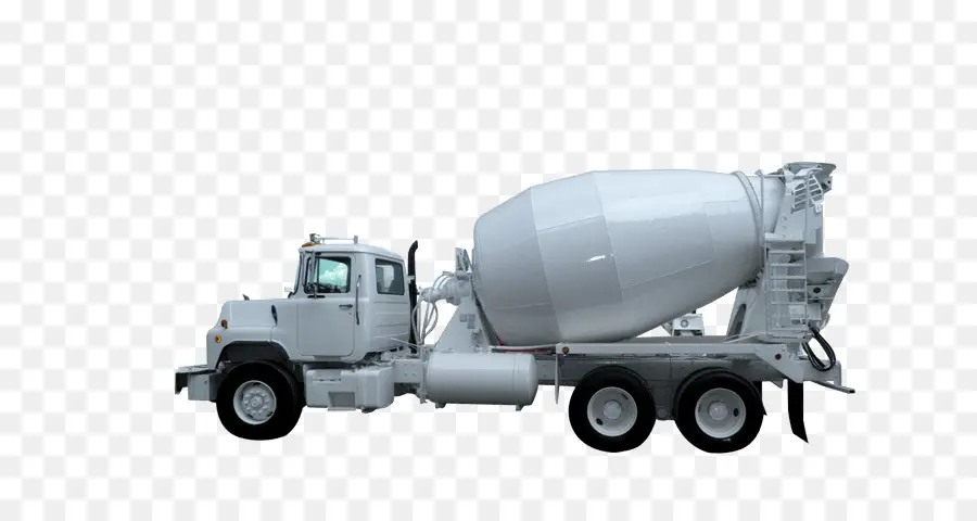 Camion De Ciment，Mixer PNG