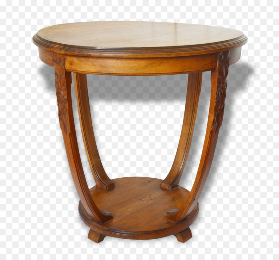 Table Ronde，En Bois PNG